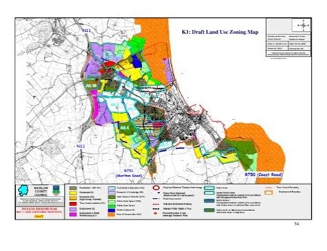 K1 Draft Land Use Zoning Map Wicklowie
