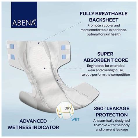 Buy Abena Abri Form Adult Diapers Size M4 Premium Absorbent And Odour