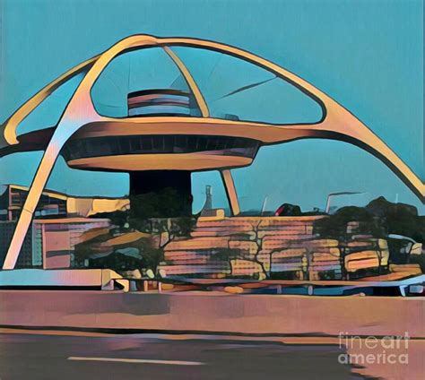 Encounter Restaurant Atop Lax Theme Building Photograph By Gregory Dyer