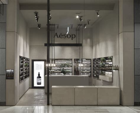 Aesop Westfield And Harrods London Tolila Gilliland Architects
