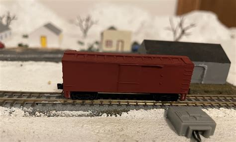 Stl File Z Scale 36 Double Sheathed Boxcar・3d Print Object To Download