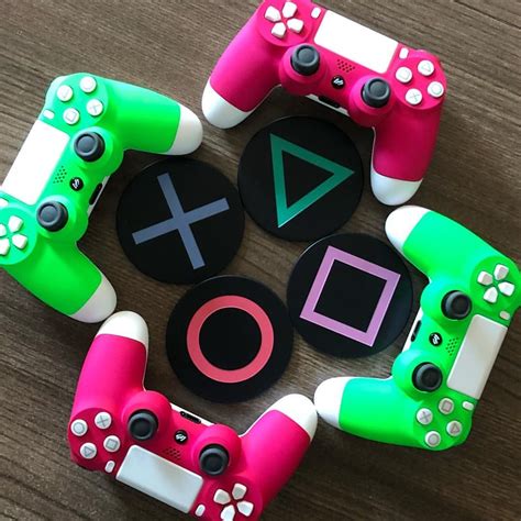 Free download ps 4 current logo in vector format. Neon pink or green... what would you pick? #ps4#xboxone# ...