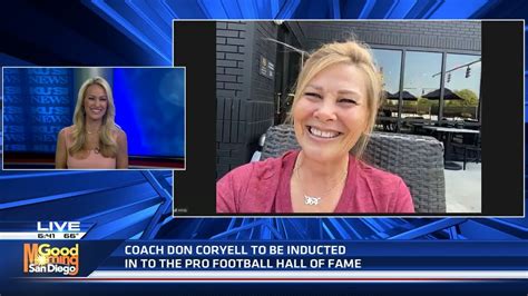 Coach Don Coryell Inducted To The Pro Football Hall Of Fame On August 5