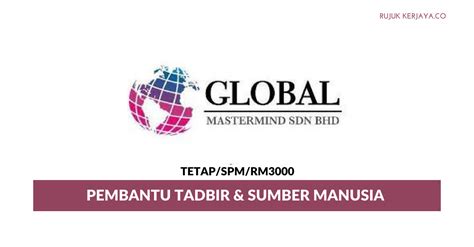 Established in the year 1991, mct global sdn bhd deals in export of electronics industry : Jawatan Kosong Terkini Pembantu Tadbir & Sumber Manusia ...