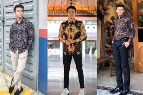 9 Jenis Celana Yang Cocok Dipasangkan Dengan Kemeja Batik