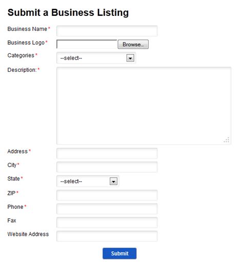 How to create submit button which sends the form in to the cgi. Submission Forms - Caspio Online Help