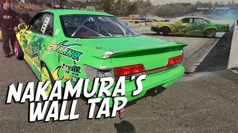 Nakamura Naoki Raspando No Muro Em Meihan C Nakamura S Wall Tap Drift