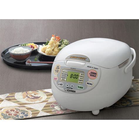 Zojirushi NS ZCC10 5 1 2 Cup Neuro Fuzzy Rice Cooker And Warmer
