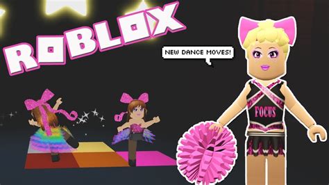 New Dance Moves Roblox Dance Your Blox Off Cheerleading And Skating Youtube