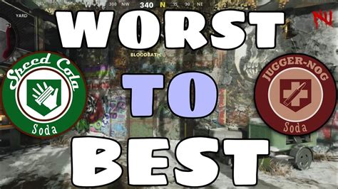 Every Perk Ranked Worst To Best Cold War Zombies Youtube