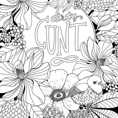 Sweary Coloring Book Star Coloring Pages Words Coloring Book Quote Coloring Pages Detailed