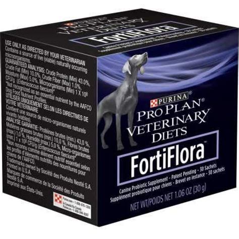 Purina Pro Plan Veterinary Diets Probiotics Dog Supplement Fortiflora