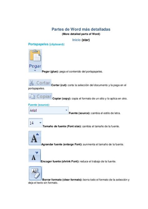 Partes De Word Más Detalladas Pablo