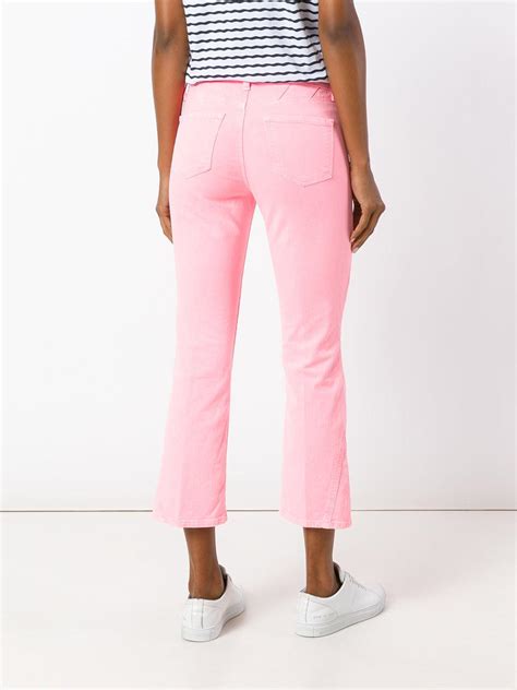 Lyst J Brand Bootcut Jeans In Pink