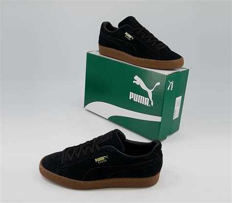 Puma Suede Classic Xxi Trainers Puma Black Gum Non Promo Products