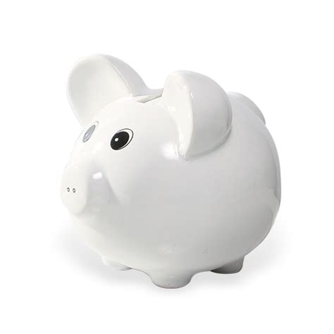 Promotional Products Ceramic Piggy Banks For Custom Printing