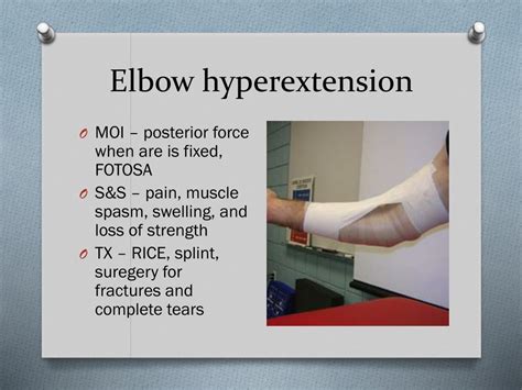 Ppt Elbow Injuries Powerpoint Presentation Free Download Id2188505