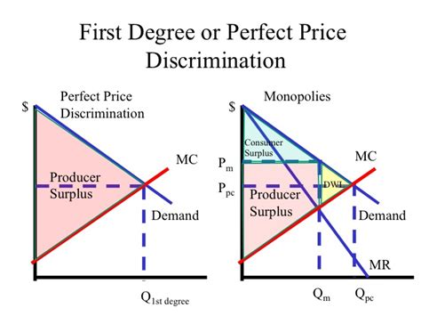 Condittions To Apply Perfect Price Discrimination