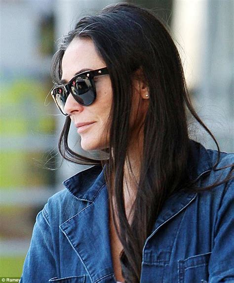 Which hair texture looks better with long locks?market research. Demi Moore, 51, reveals grey hair as she makes a style ...