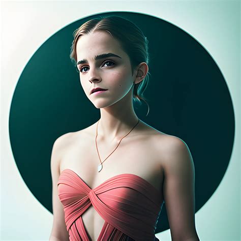 A Bold Full Body Pose Of Emma Watson Masterpice Beautiful Symm Arthub Ai