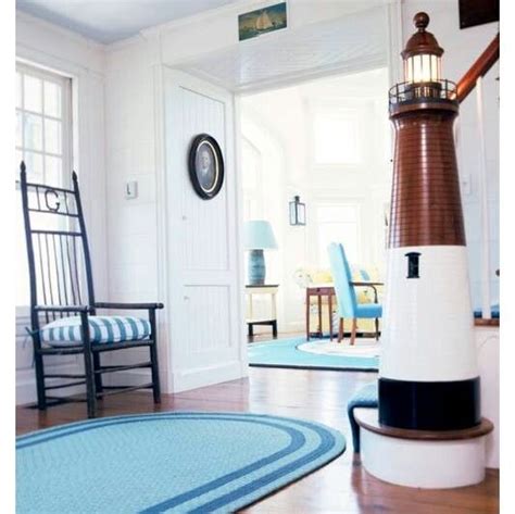 Lighthouses Coastal Living Rooms Lighthouse Decor House Design