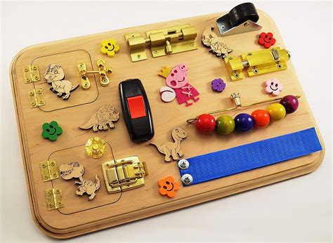 Toy For Travel Sensory Board Busy Board For Toddler Mini
