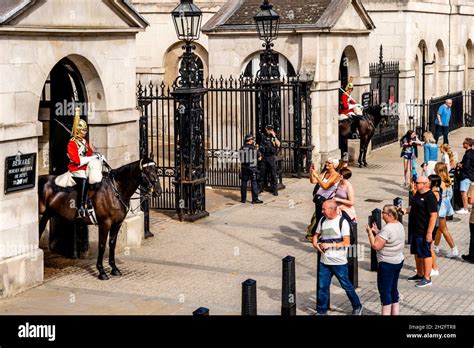 Horse Guards Whitehall London Uk Stock Photo Alamy