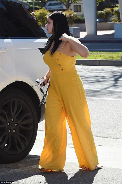 Ariel Winter Slips Her Hourglass Curves Into A Easter Themed Yellow
