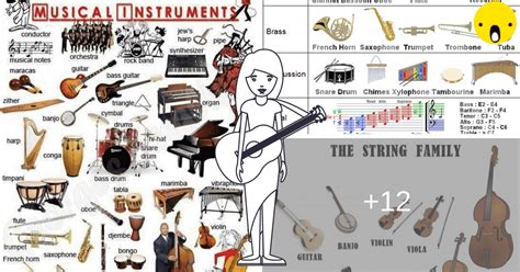Learn English Vocabulary Through Pictures Musical Instruments Esl Buzz