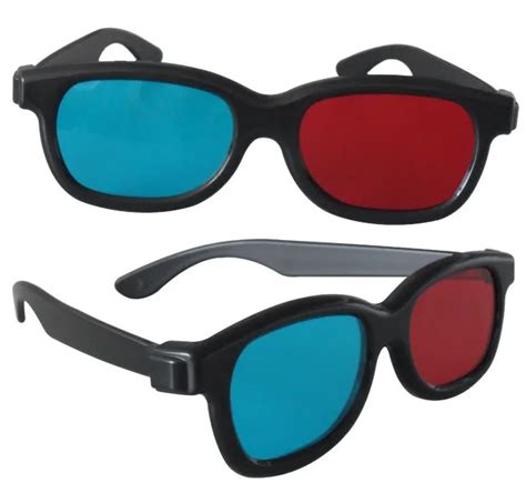 2pcslot Universal Version Blue And Red 3d Glasses Home Use Cheap Price
