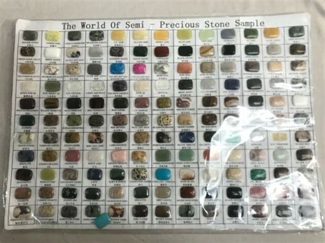 The World Of Semi Precious Stone Sample 143 Specimens Rare
