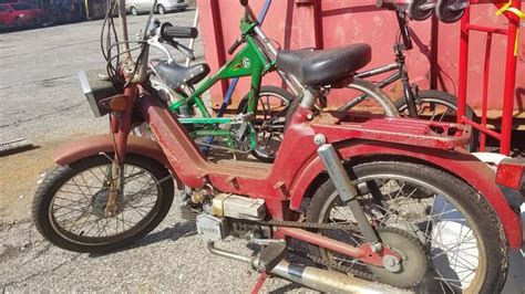 2 Project Mopeds In Ct Columbia Imperial And Cimatti City Bike 100
