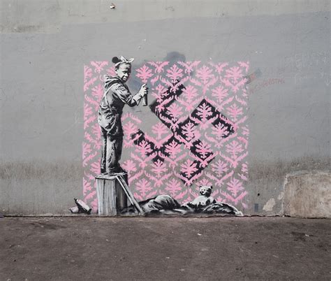 La Street Art Di Banksy A Parigi Chora