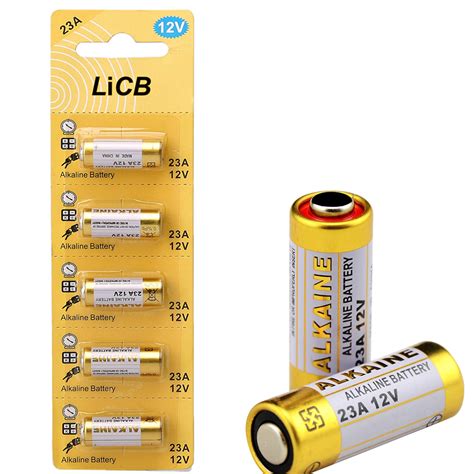Licb A23 23a 12v Alkaline Battery 5 Pack Buy Online In Saudi Arabia