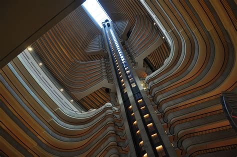 One Of The Defining Features Of The Marriott Marquis Is Its Large
