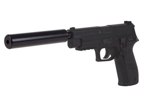 Sig Sauer P226 Co2 Pellet Pistol Suppressor Kit Black Pyramyd Air