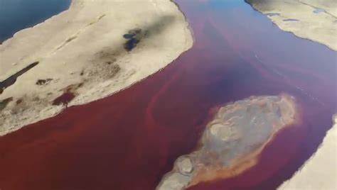 oil spill caused by melting permafrost tied to russian arctic emergency