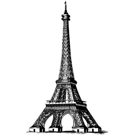 Eiffel Tower Simple Sketch At Explore Collection