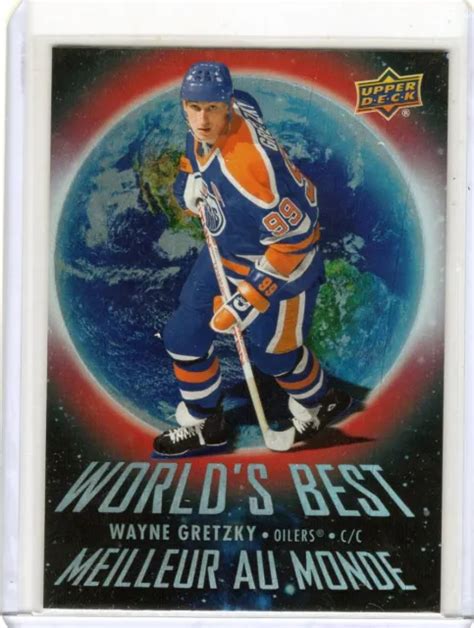 2023 Ud Tim Hortons Legends Worlds Best Wayne Gretzky Insert Hockey