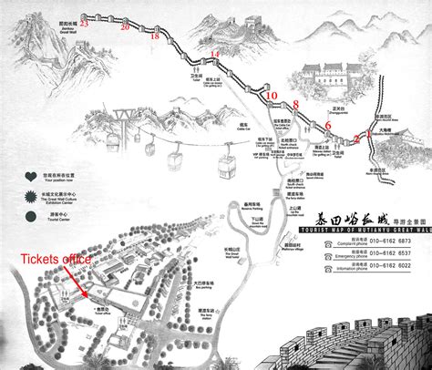 Mutianyu Guide Map1 Beijing Walking Tours