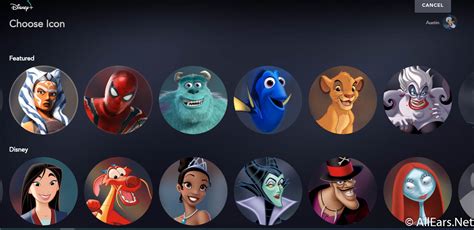 Disney Movie Icons