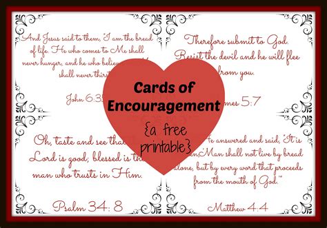 5 Best Images Of Free Printable Encouragement Card