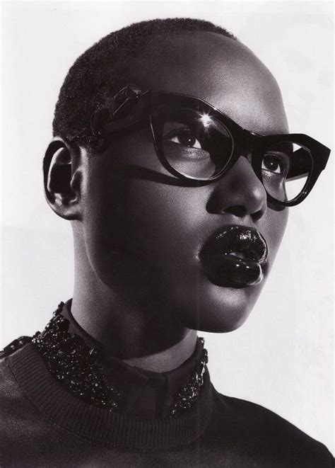 personalswear “ ajak deng for givenchy ” black lips my black is beautiful black is beautiful