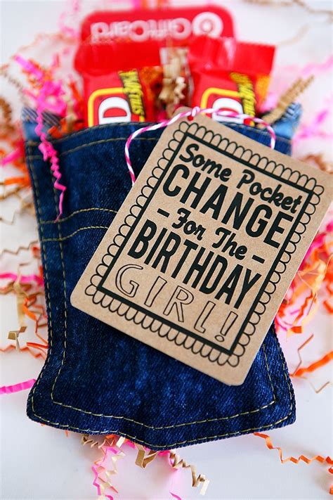 Check spelling or type a new query. Pocket Change Birthday Gift with free printable ...