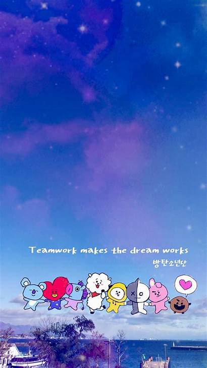 Bt21 Wallpapers Screen Aesthetic Stickers Camera Line