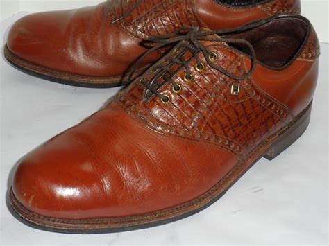 Footjoy Lizard Skin Golf Shoes Classic Vintage Apparel