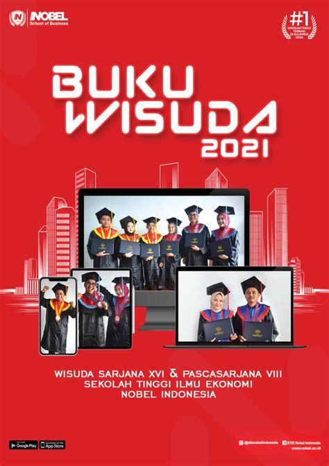 Buku Wisuda Sarjana Xvi Dan Pascasarjana Viii Stie Nobel Indonesia By