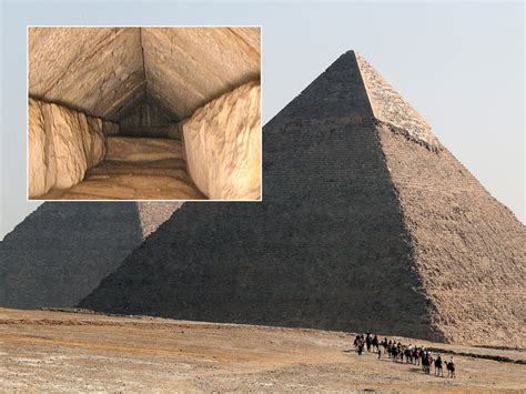 hidden corridor found inside egypt s great pyramid using scanning technology the independent