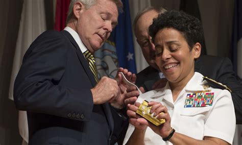 michelle janine howard makes history as navy s first female 4 star admiral daily mail online