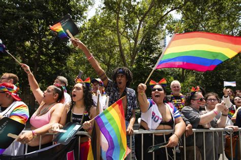 Party And Protest Mingle As LGBTQ Pride Marches March From Coast To Coast The Hiu